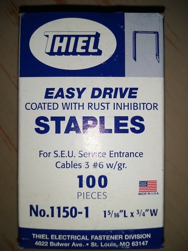 Box 100 thiel tools - of,